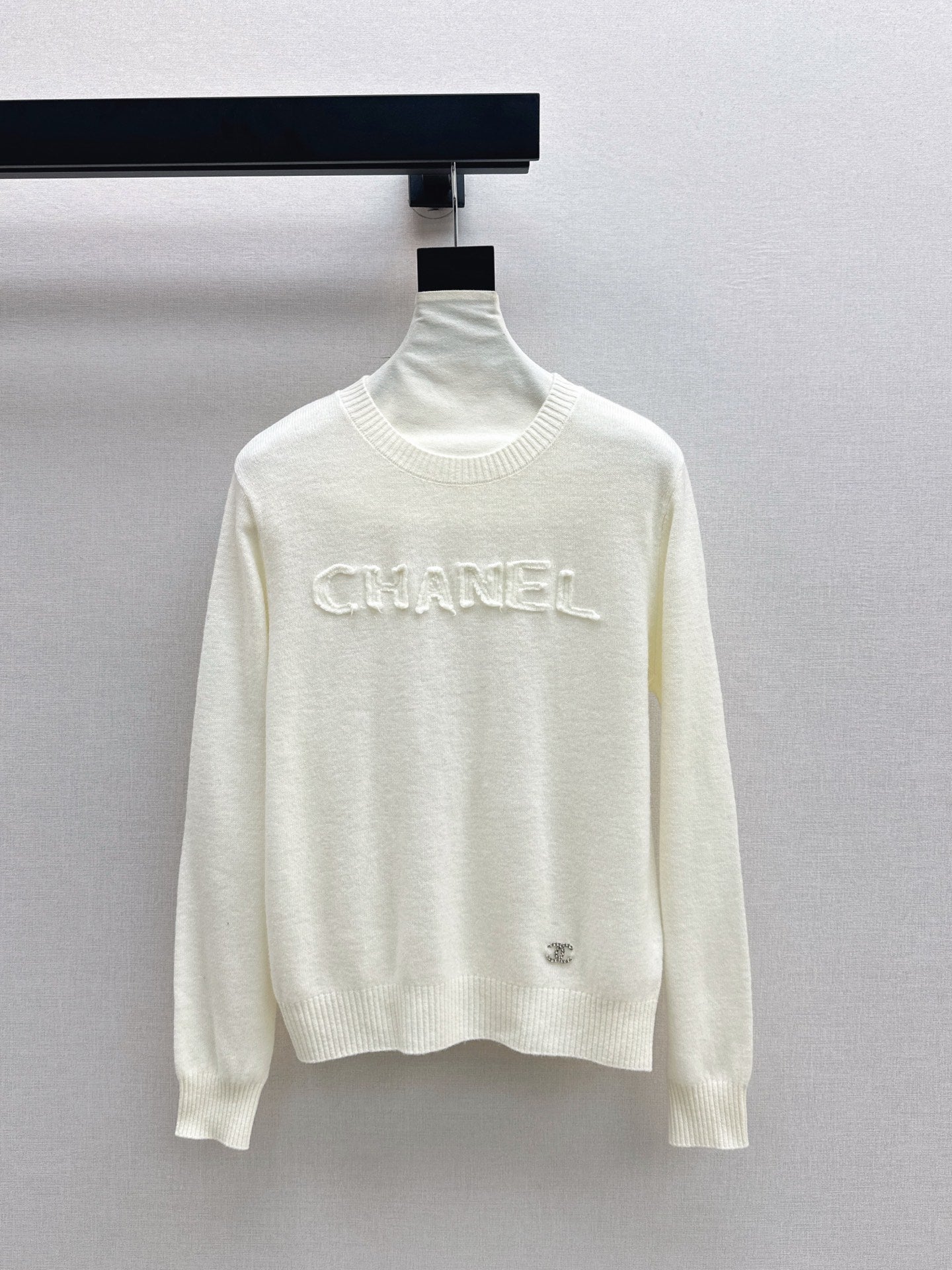 Chan 25fw knitted sweatshirt