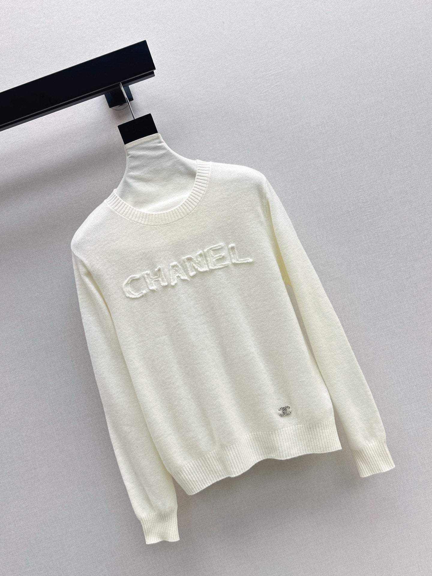 Chan 25fw knitted sweatshirt