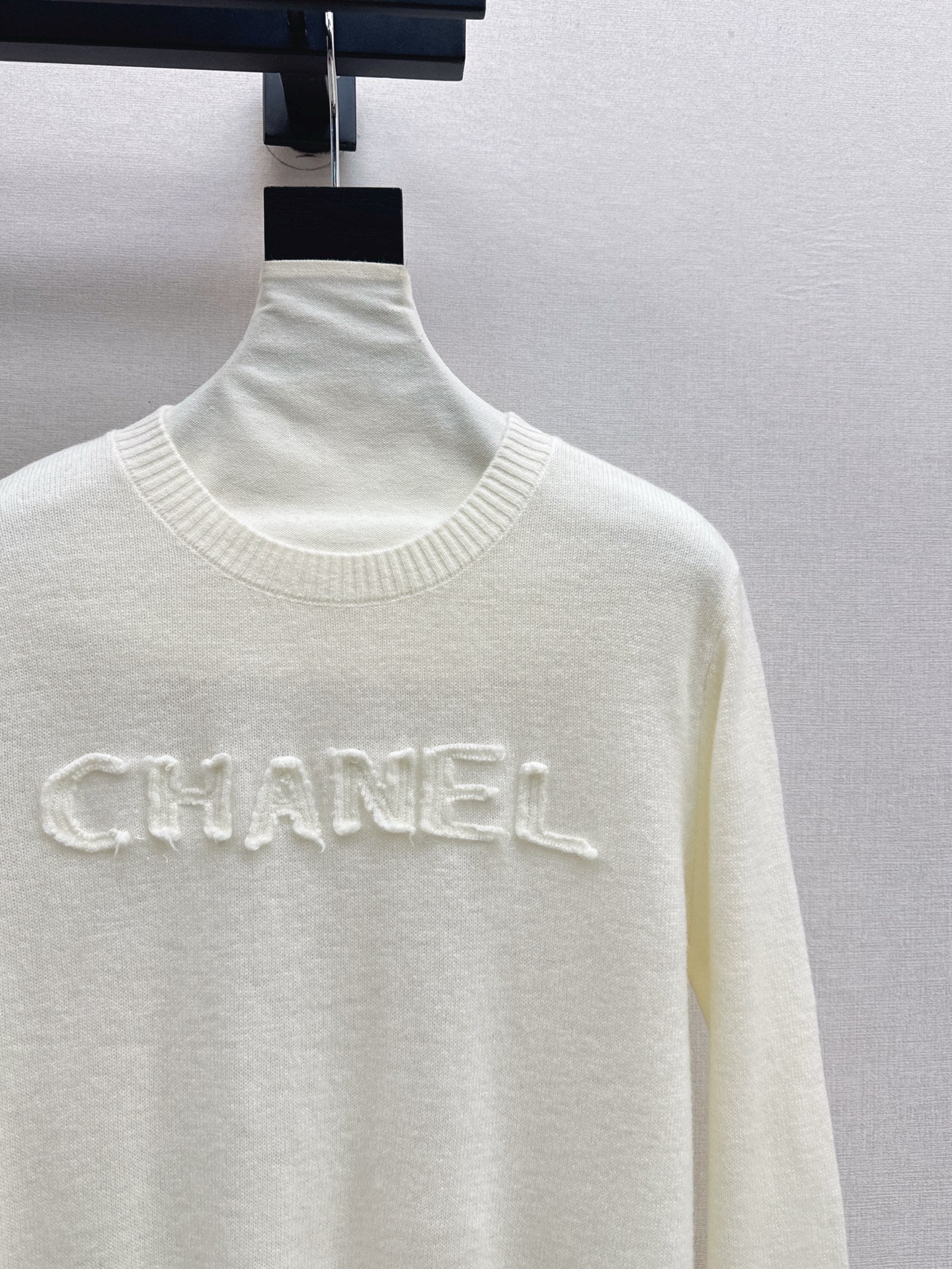 Chan 25fw knitted sweatshirt