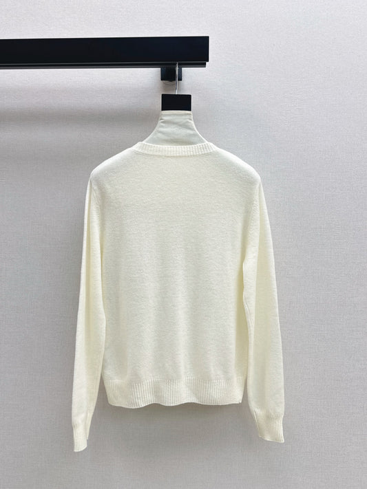 Chan 25fw knitted sweatshirt
