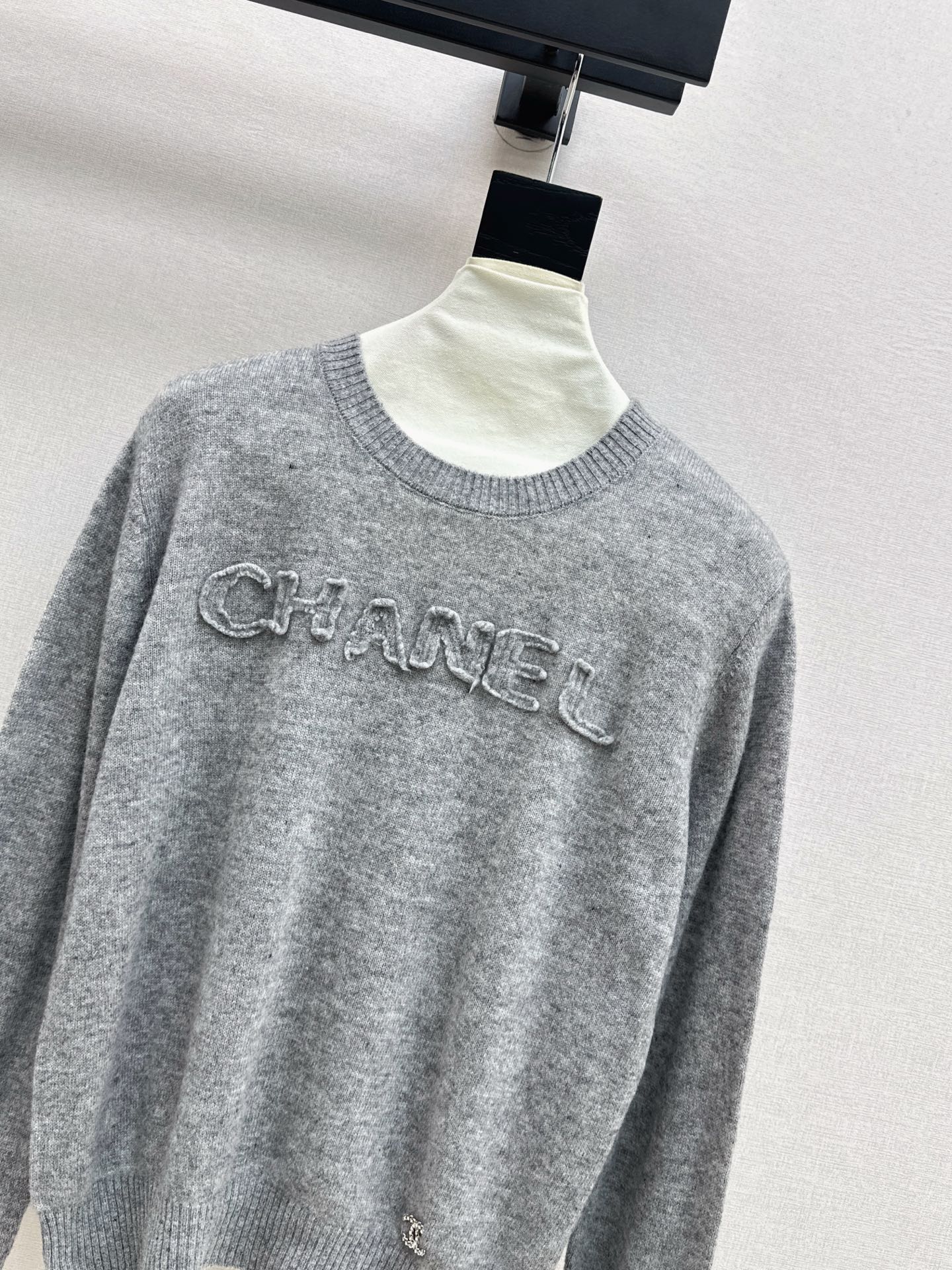 Chan 25fw knitted sweatshirt