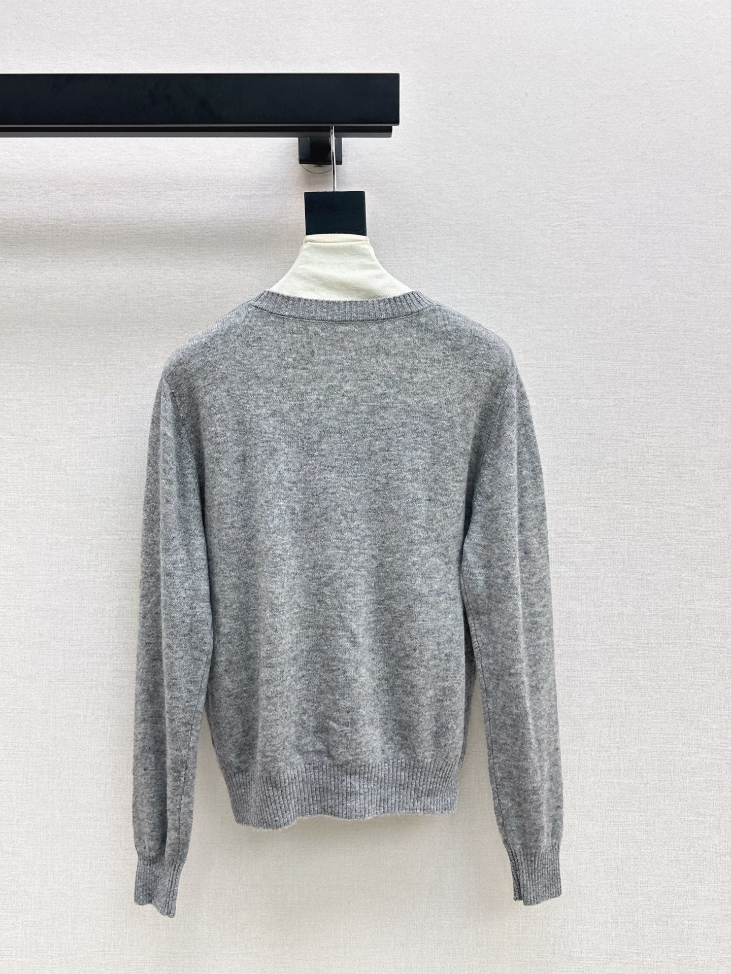 Chan 25fw knitted sweatshirt