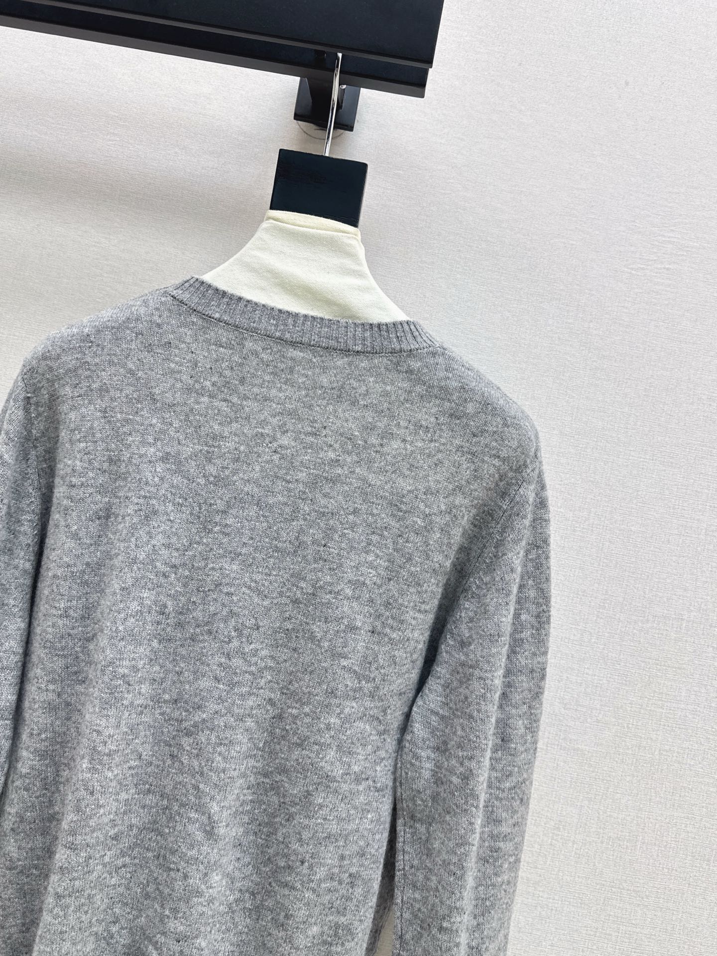 Chan 25fw knitted sweatshirt