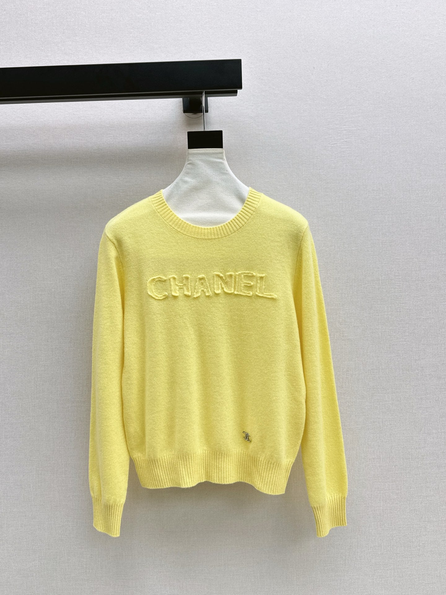 Chan 25fw knitted sweatshirt