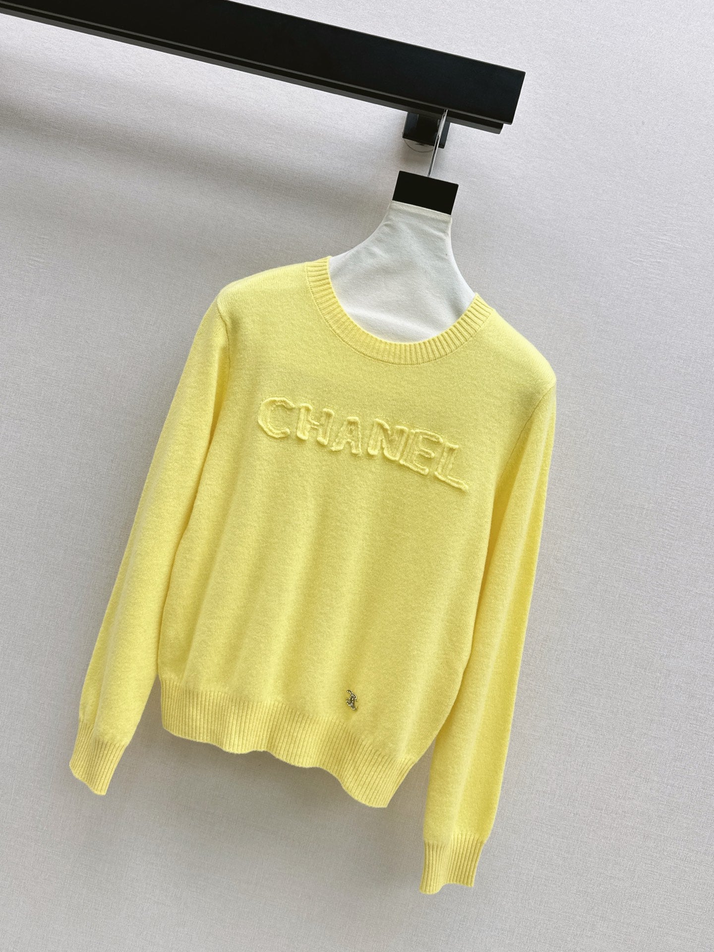 Chan 25fw knitted sweatshirt