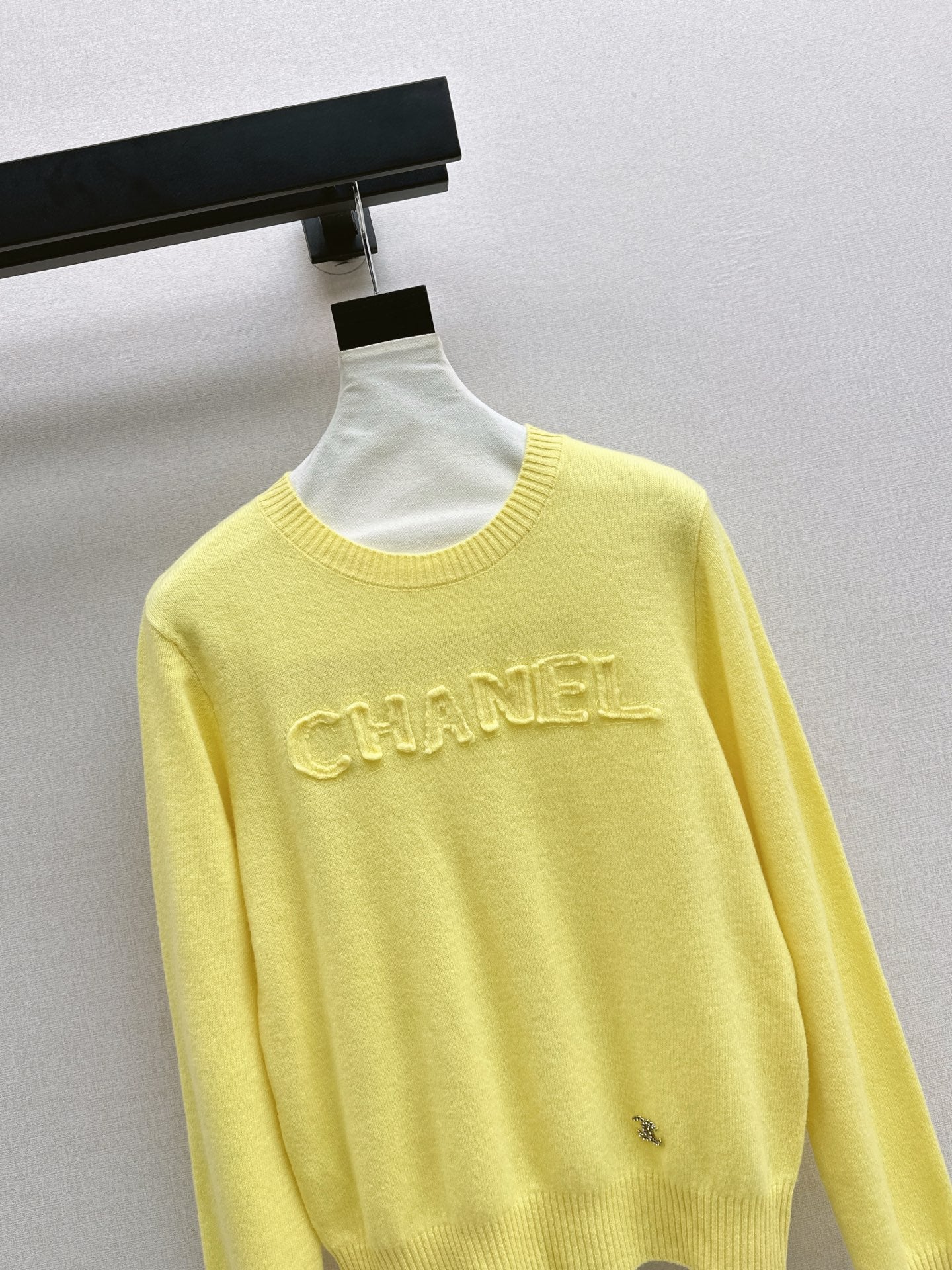 Chan 25fw knitted sweatshirt