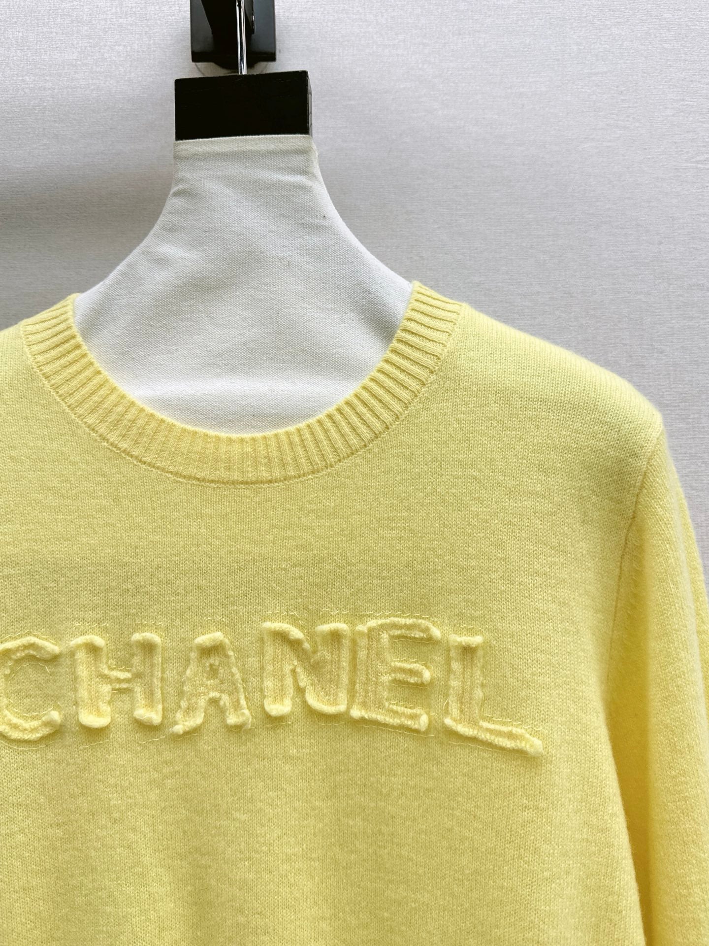 Chan 25fw knitted sweatshirt
