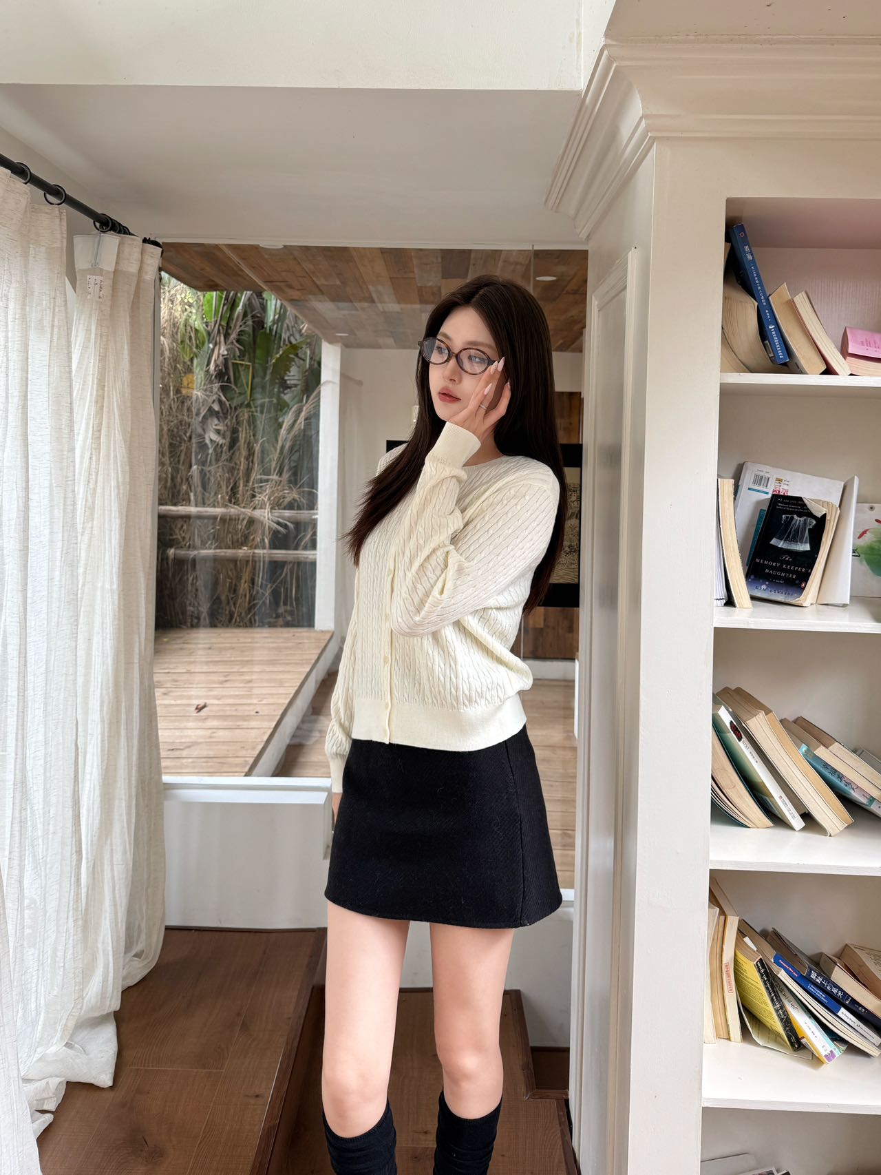 Ralp 25fw knitted cardigan