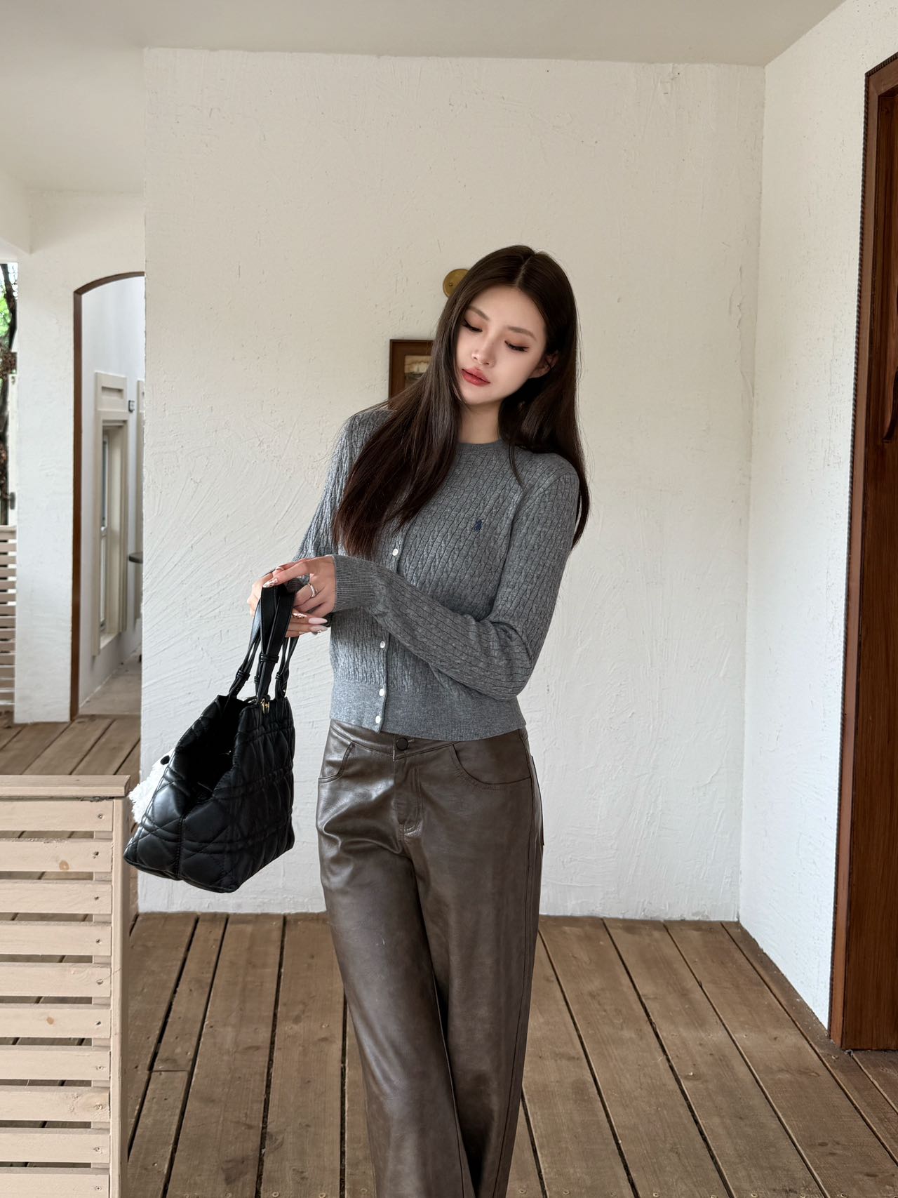 Ralp 25fw knitted cardigan
