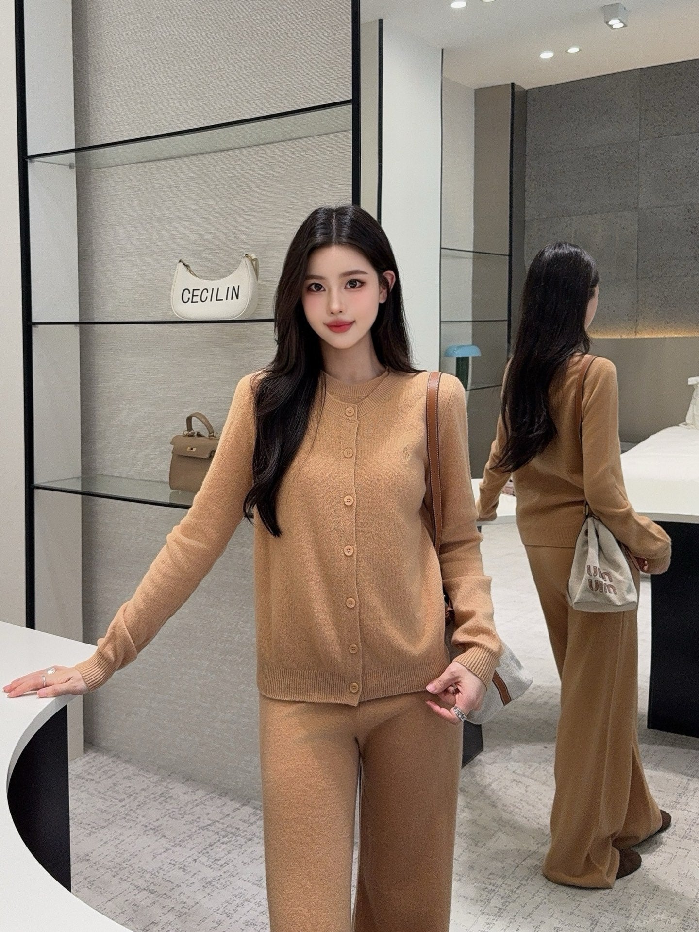 Ralp 25fw knitted suit
