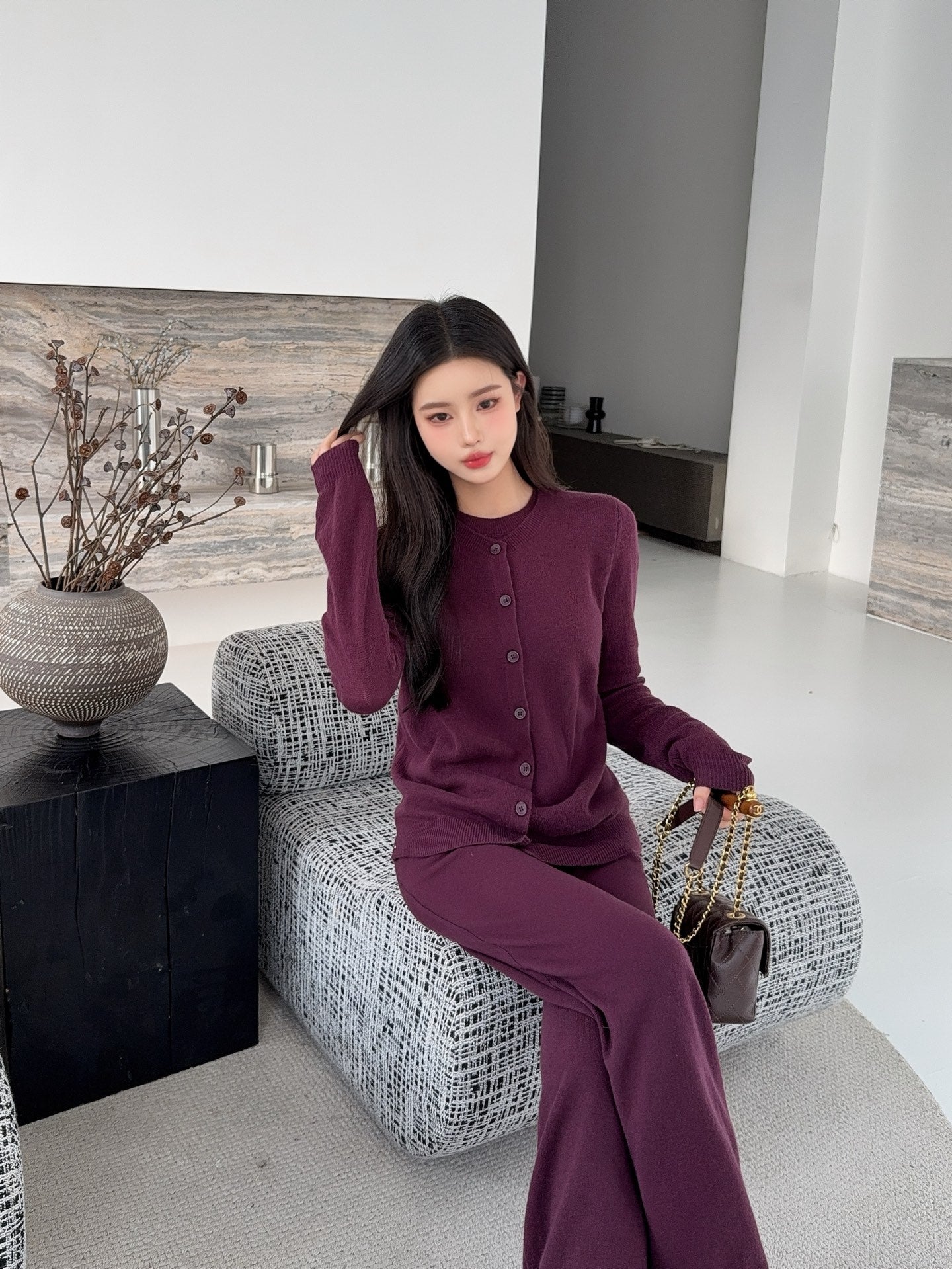 Ralp 25fw knitted suit