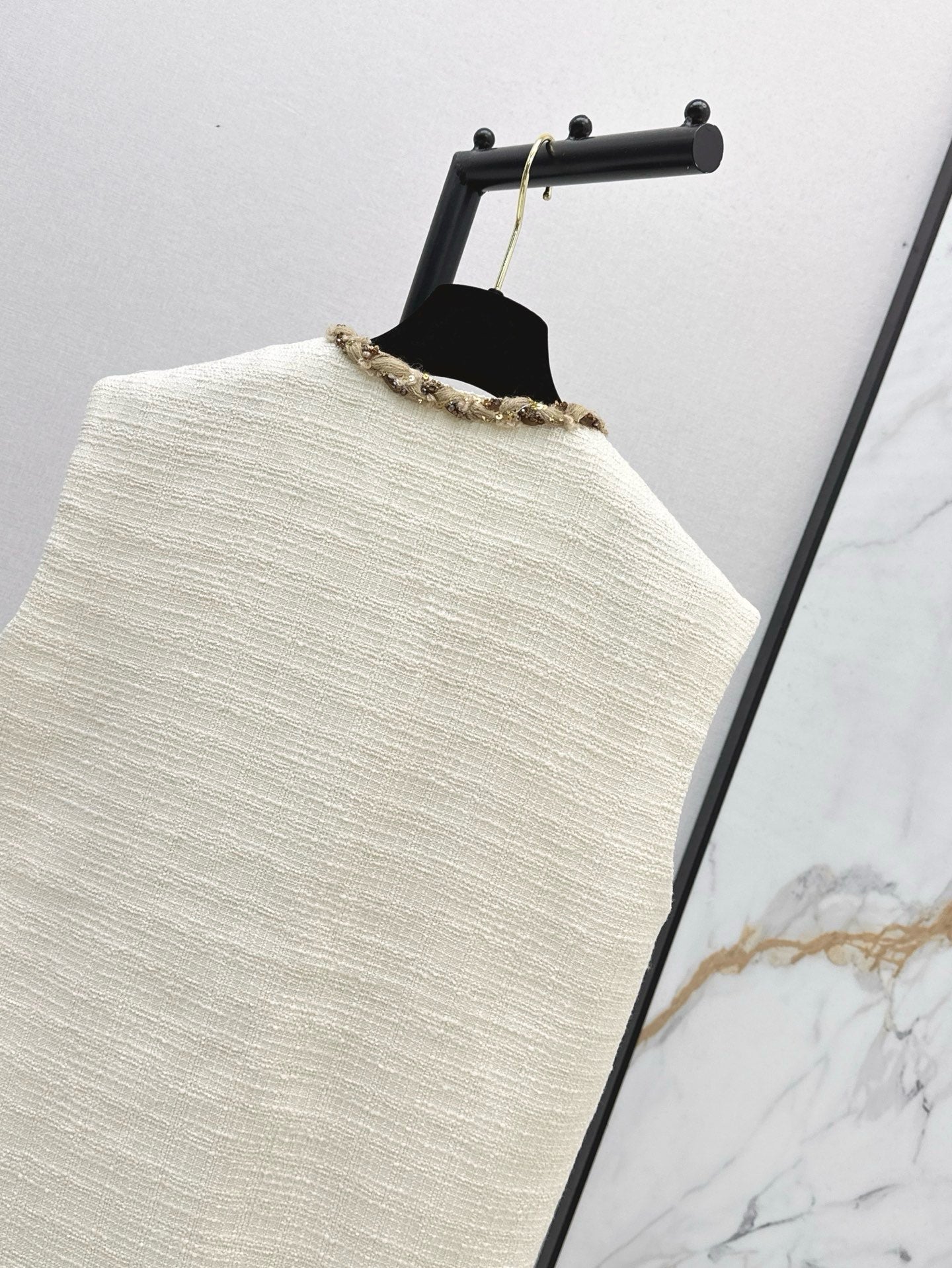 Chan 25fw woven vest