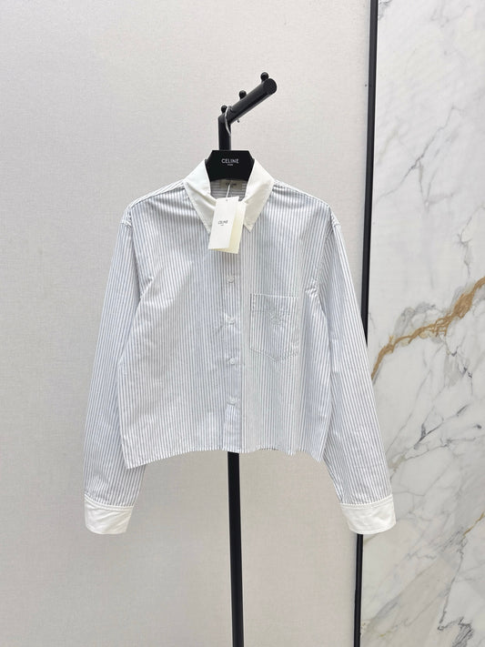 Celi 25fw stripe shirt