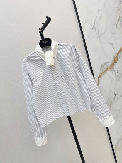 Celi 25fw stripe shirt