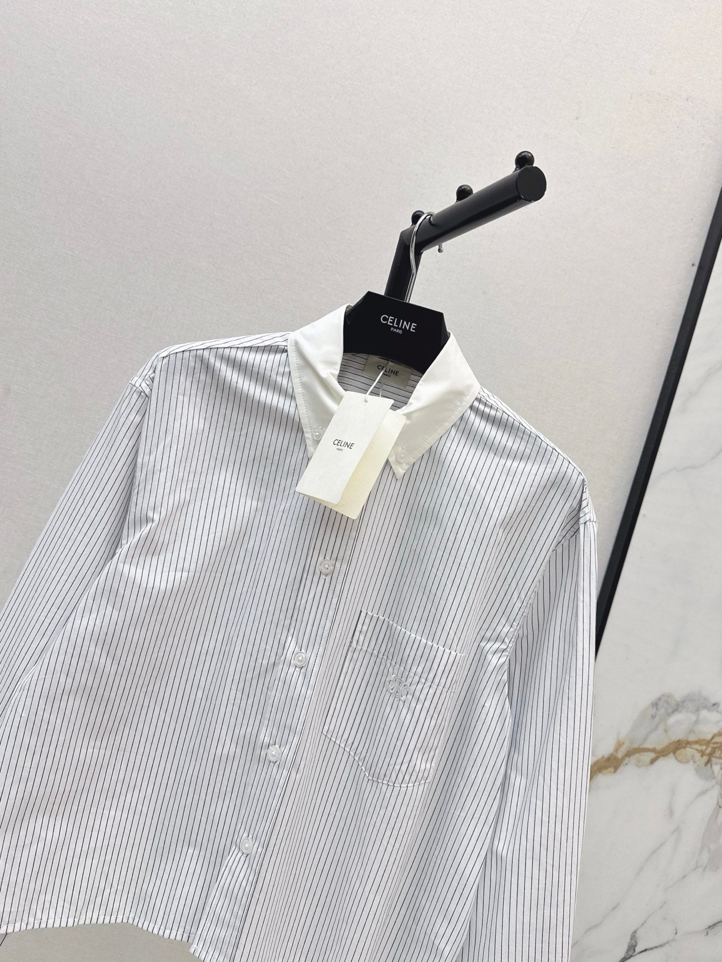 Celi 25fw stripe shirt