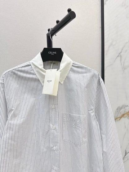 Celi 25fw stripe shirt
