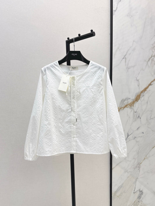 Celi 25fw embroidery shirt
