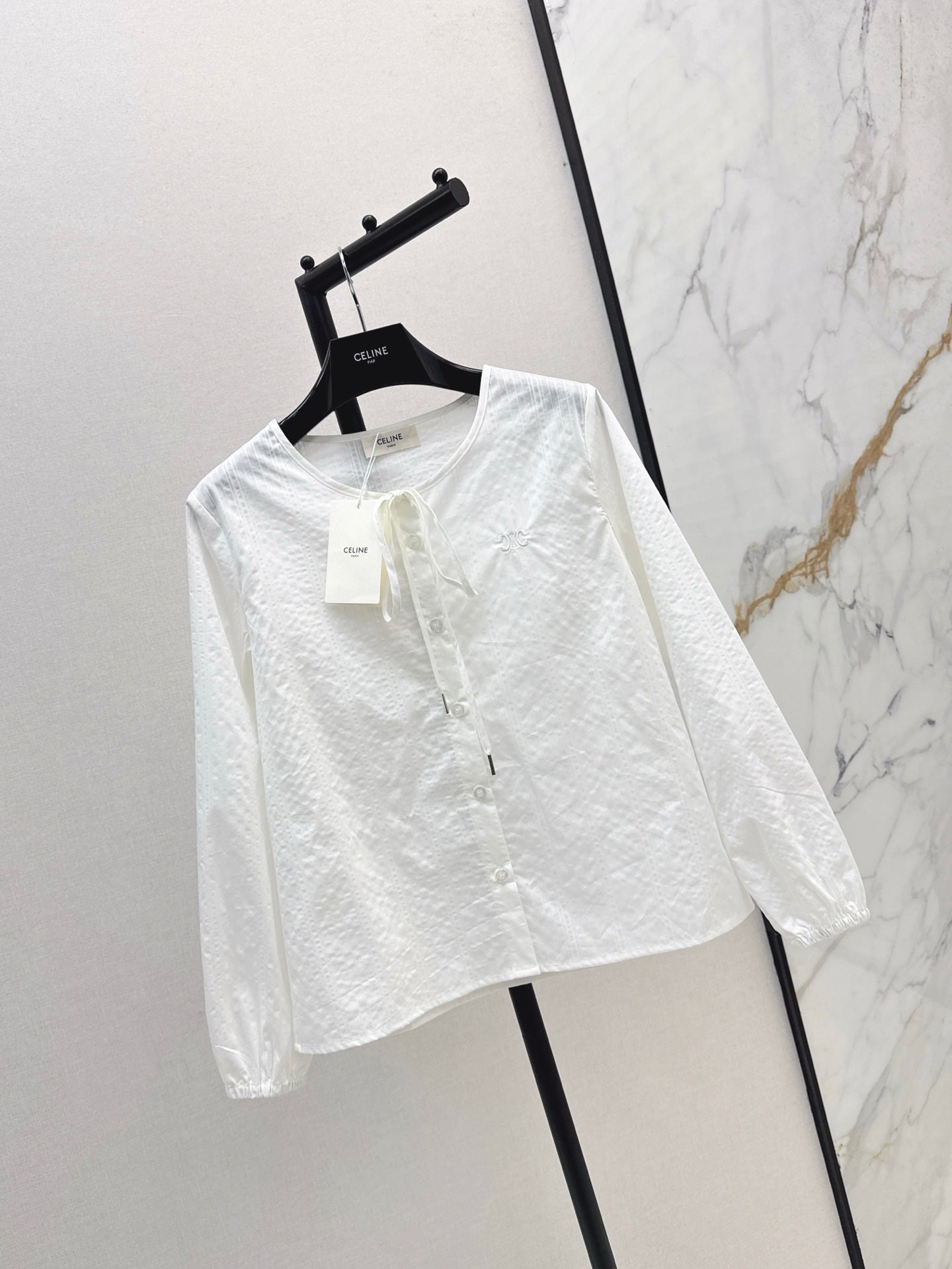 Celi 25fw embroidery shirt