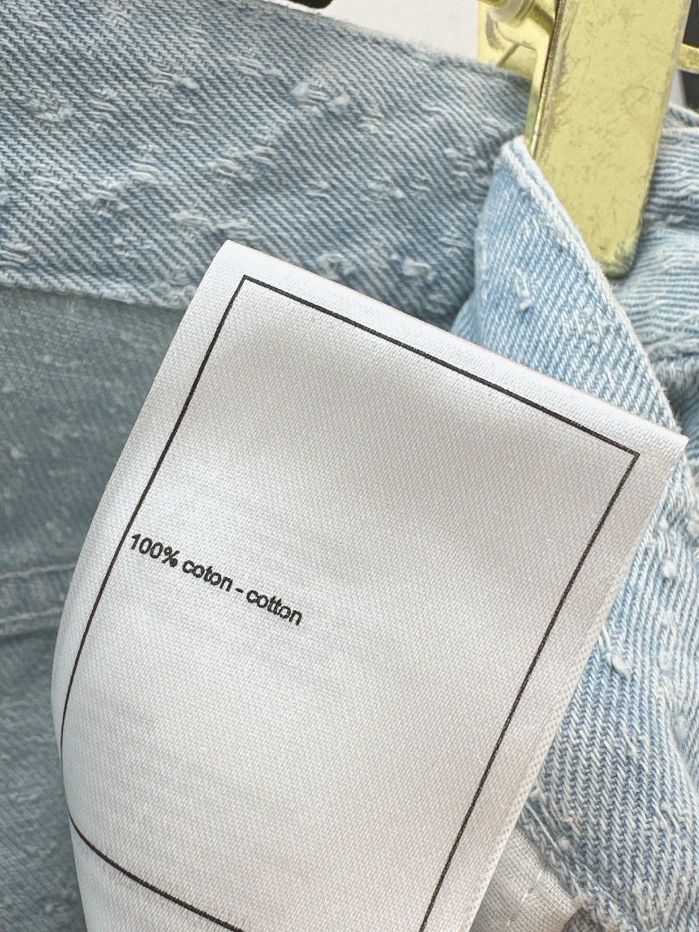 Chan 25fw denim pants
