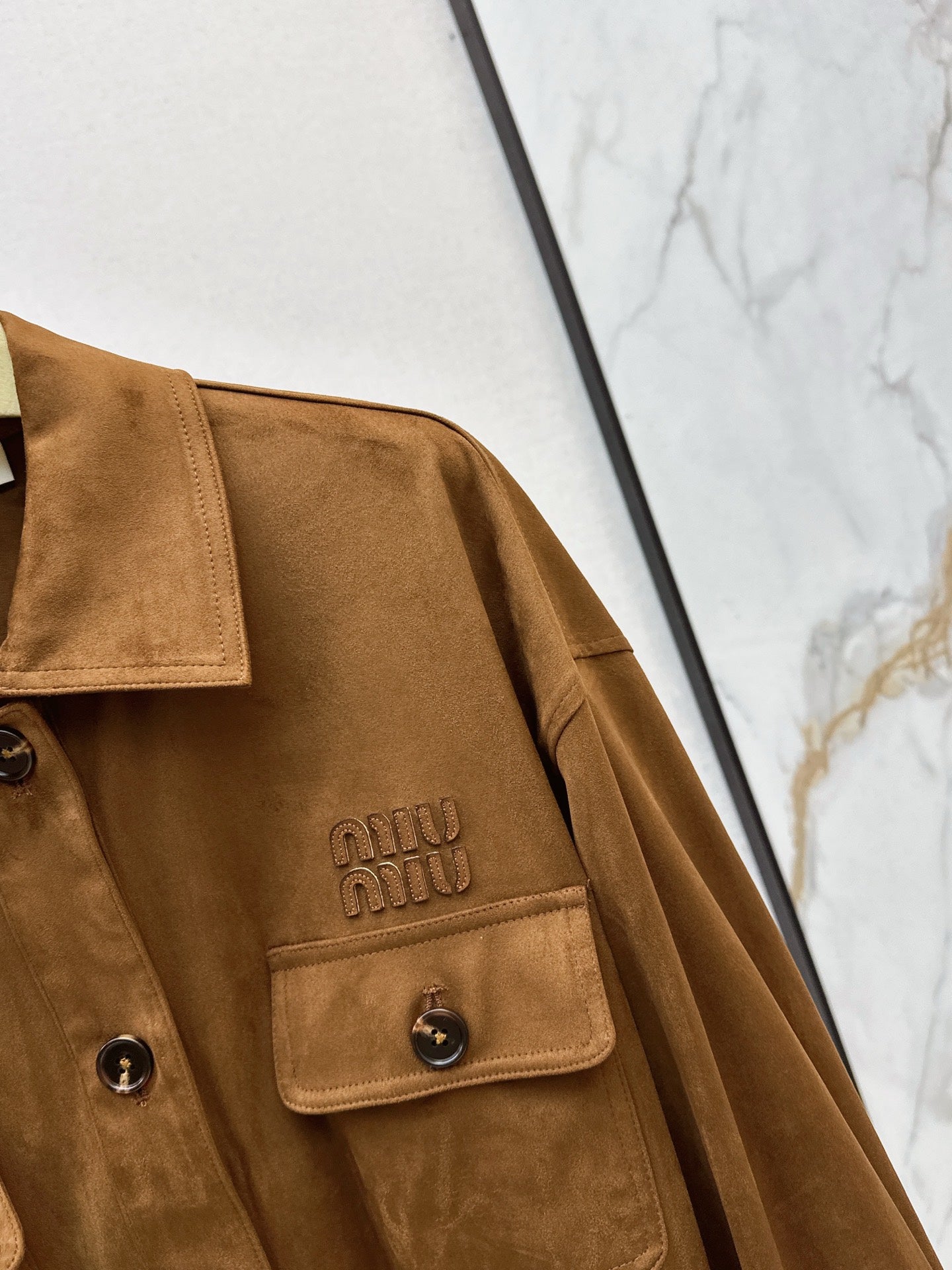 Miu 25fw belted jacket