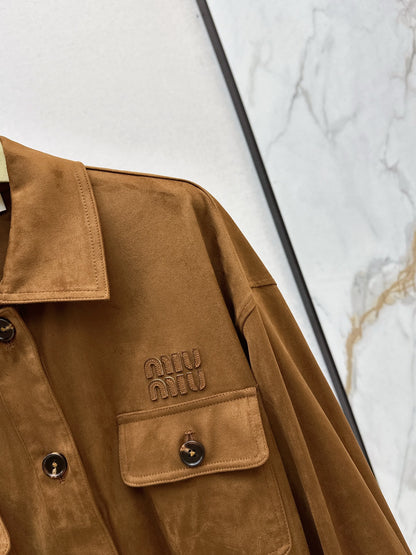 Miu 25fw belted jacket