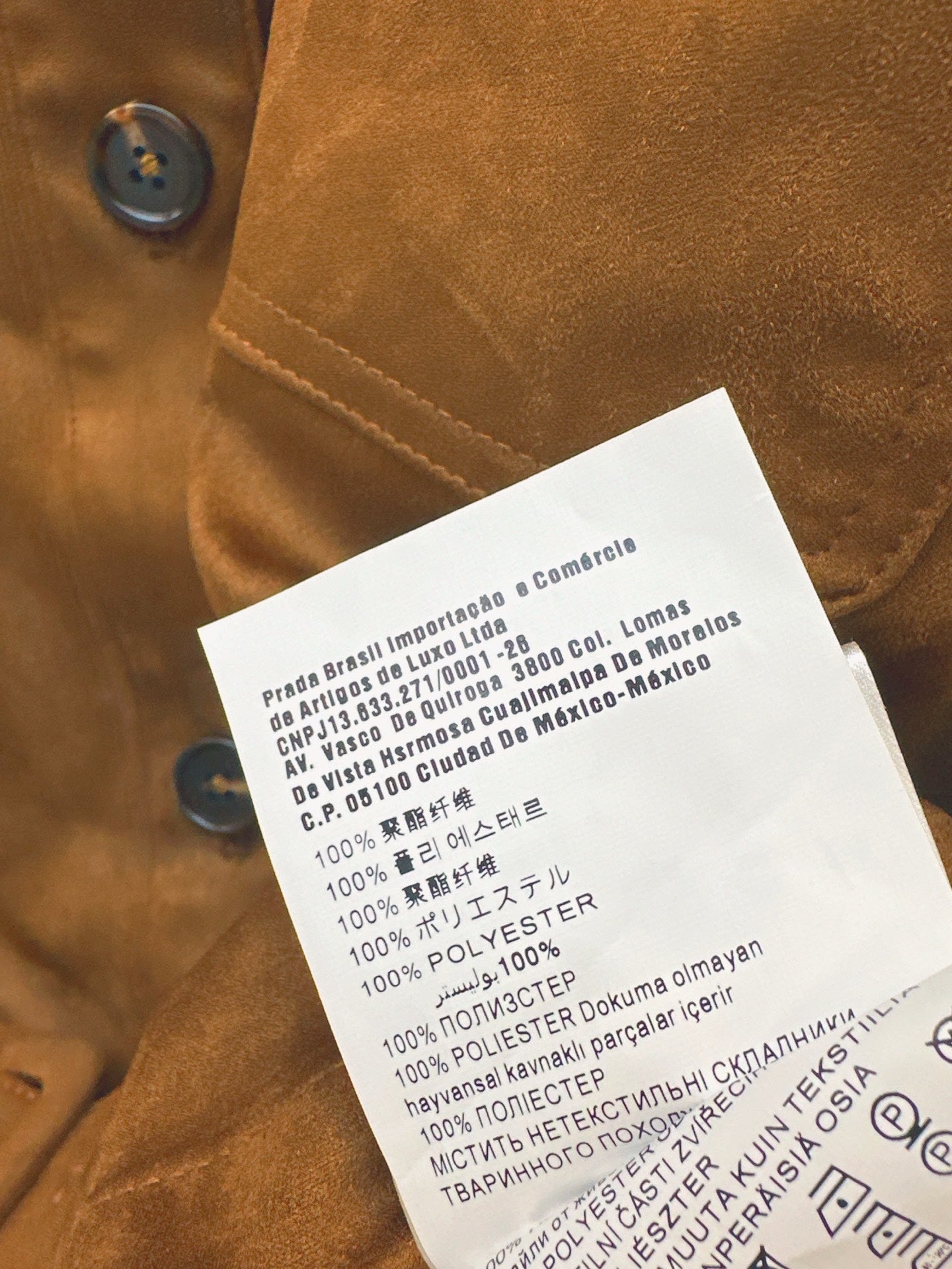 Miu 25fw belted jacket