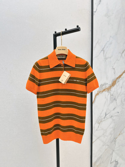 Miu 25fw polo shirt