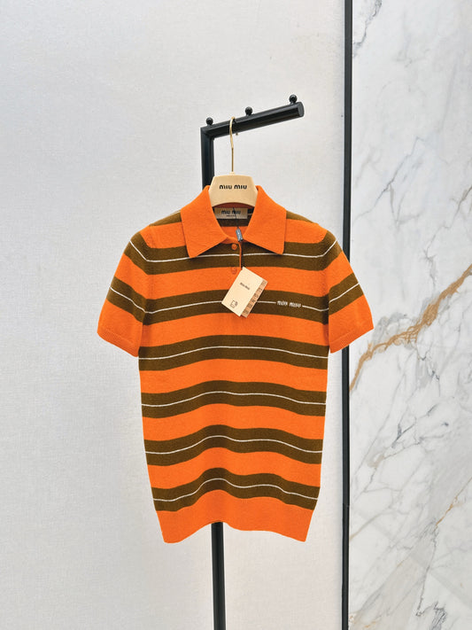 Miu 25fw polo shirt