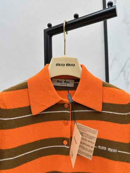 Miu 25fw polo shirt