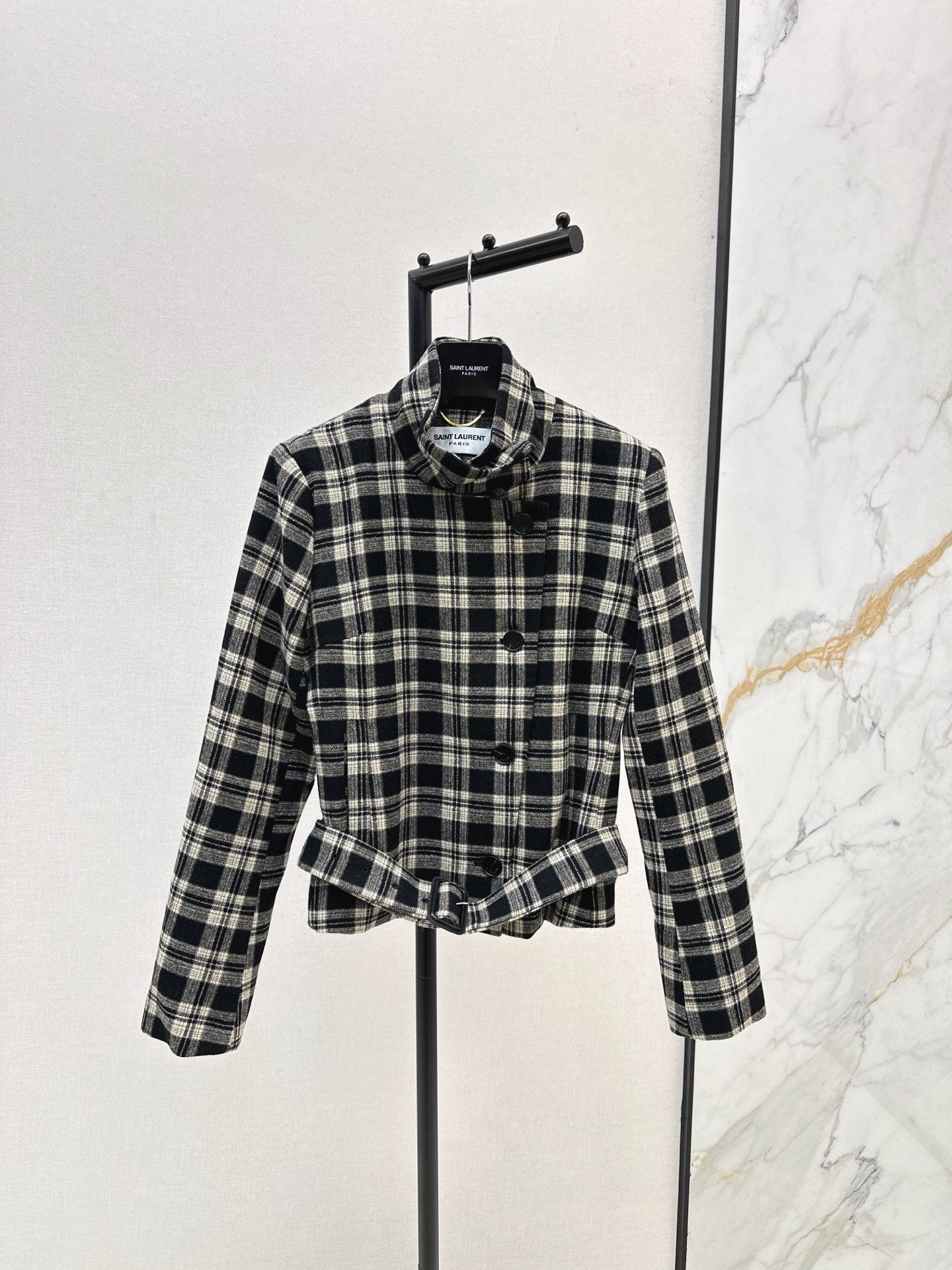 Sain 25fw plaid jacket