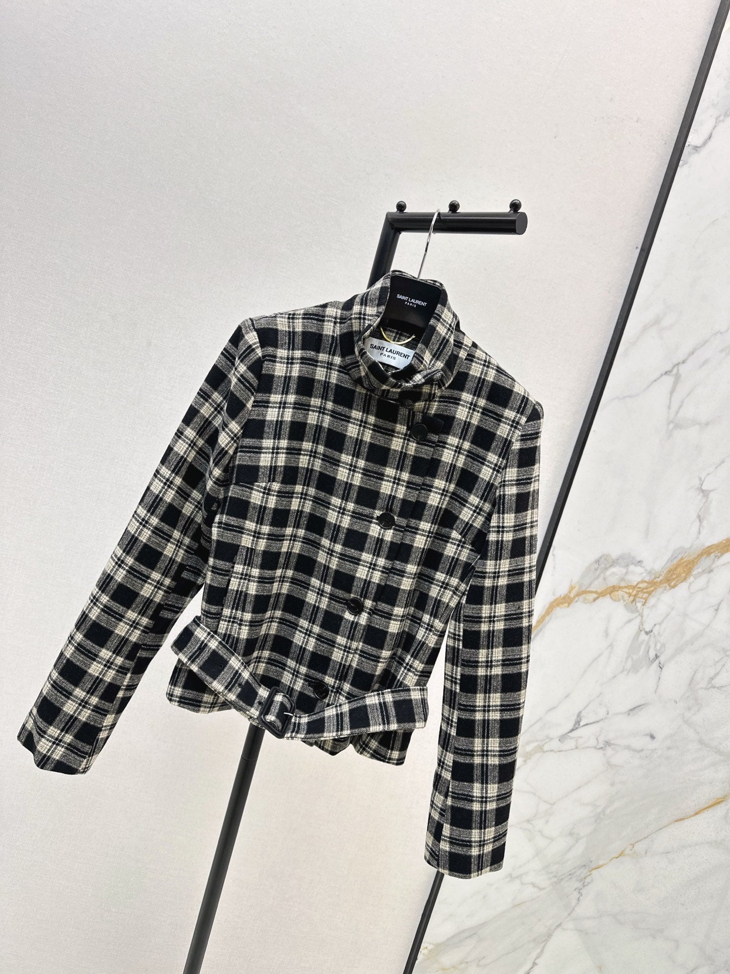 Sain 25fw plaid jacket