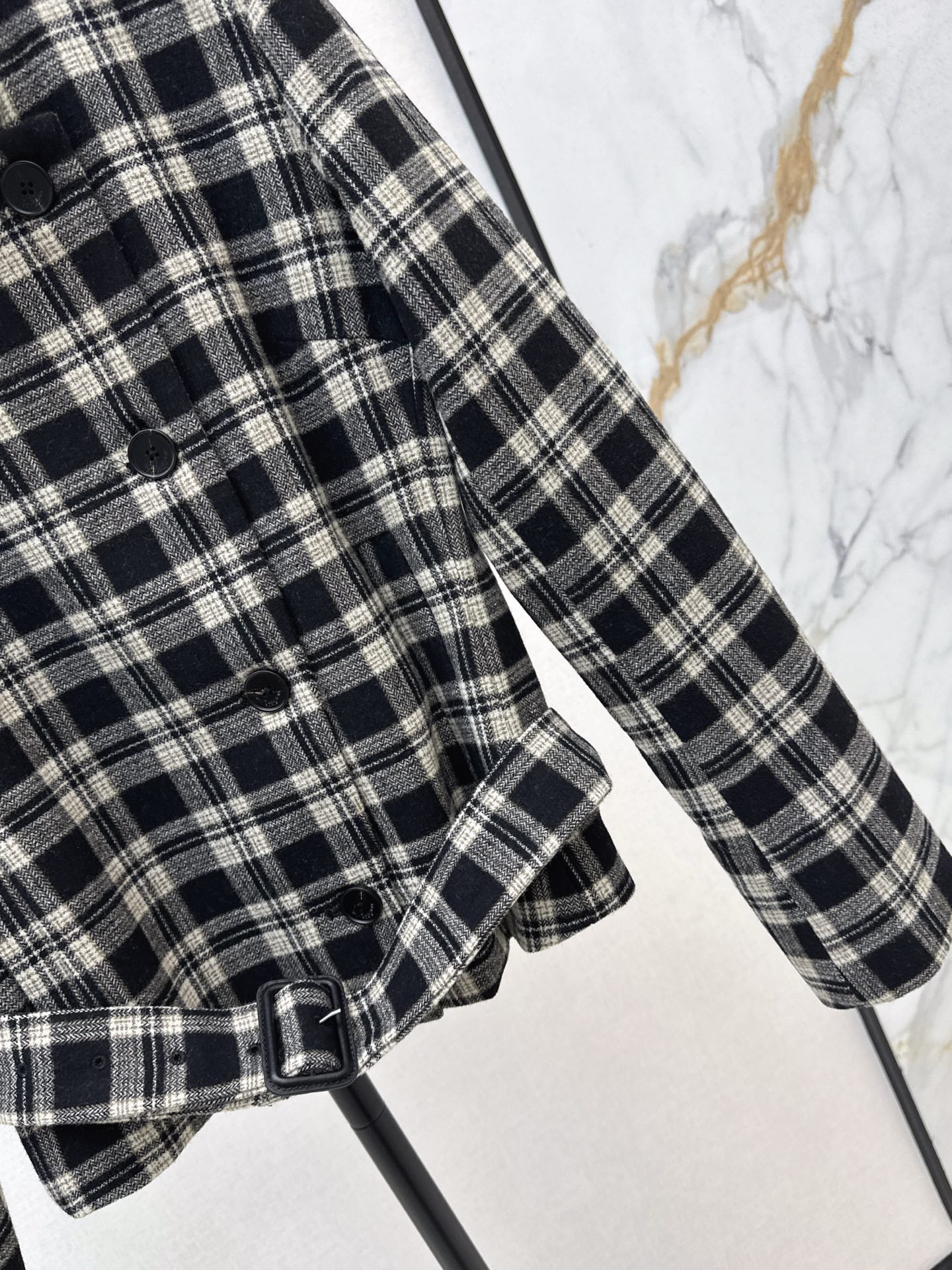 Sain 25fw plaid jacket