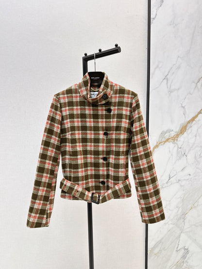 Sain 25fw plaid jacket
