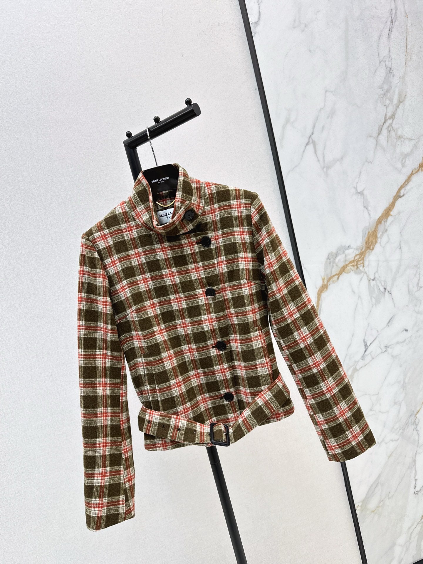 Sain 25fw plaid jacket