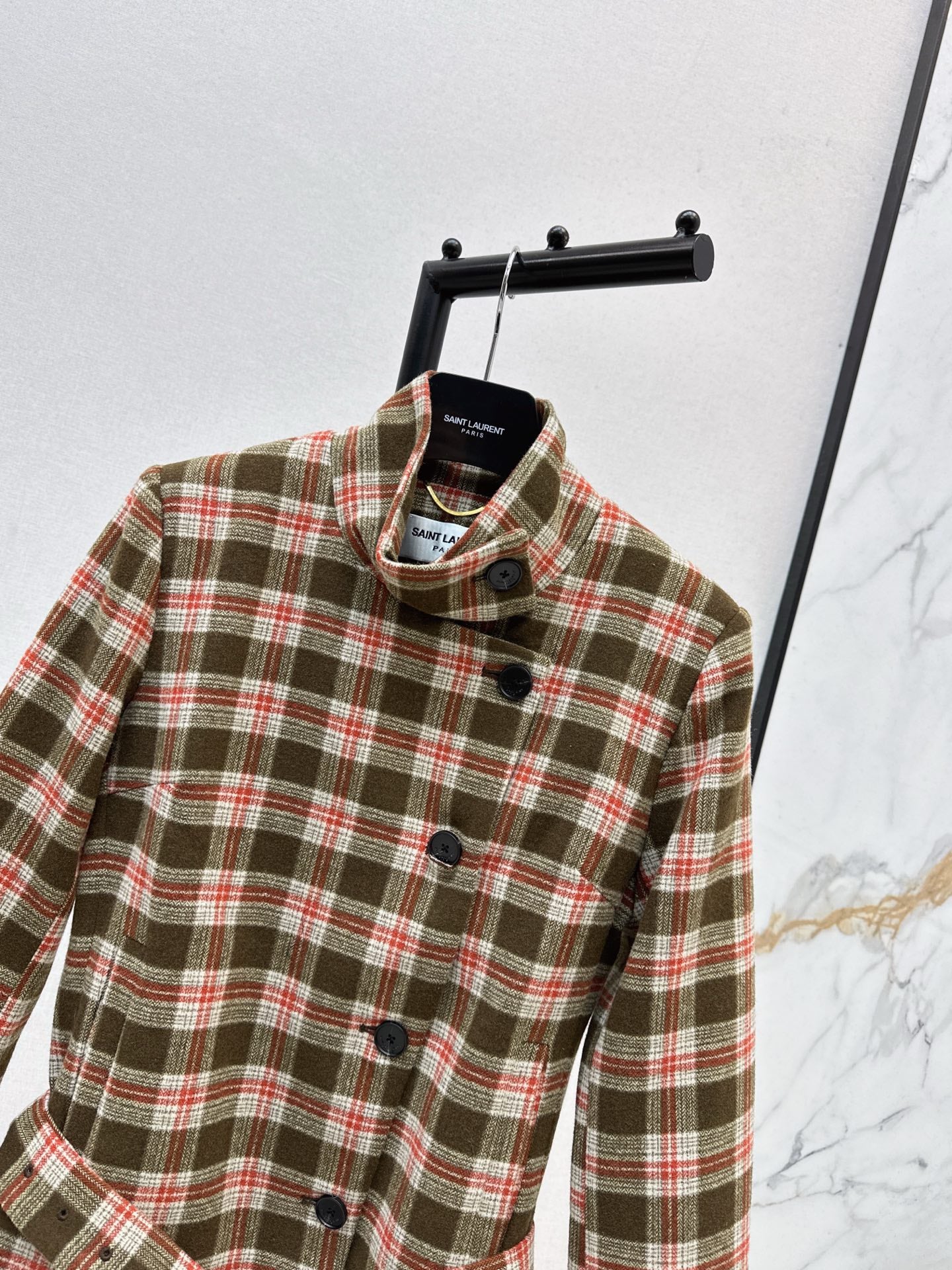 Sain 25fw plaid jacket