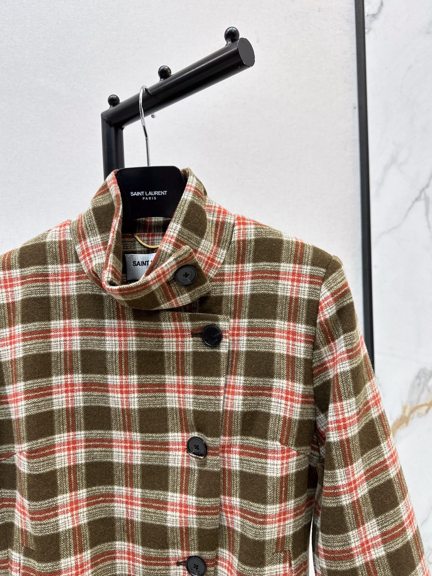 Sain 25fw plaid jacket