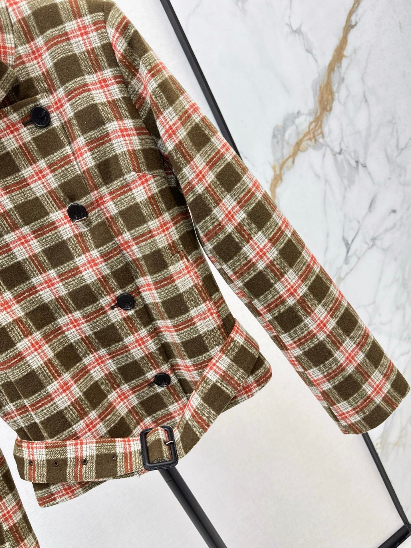 Sain 25fw plaid jacket