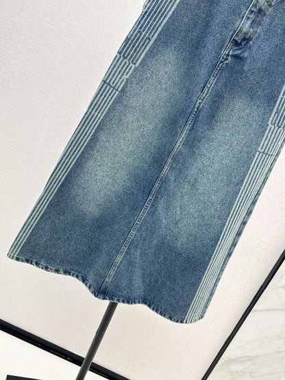 CD 25fw denim skirt