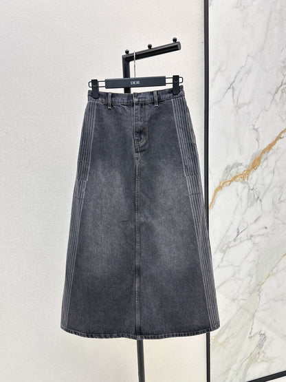 CD 25fw denim skirt