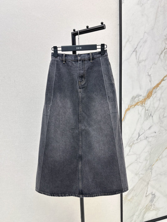 CD 25fw denim skirt