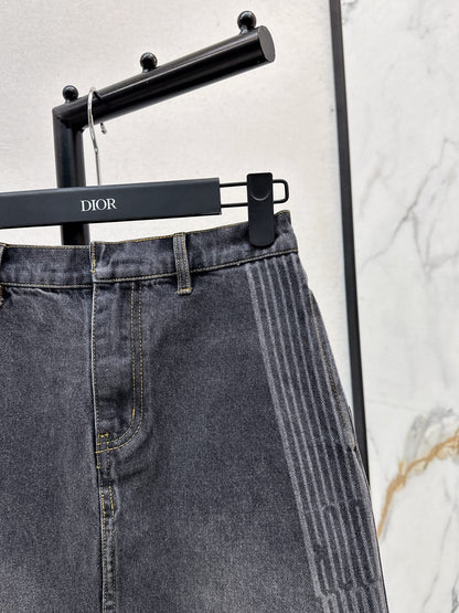 CD 25fw denim skirt