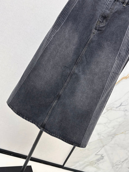 CD 25fw denim skirt
