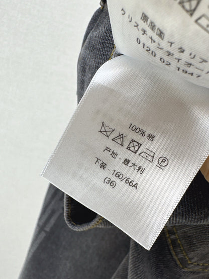 CD 25fw denim skirt