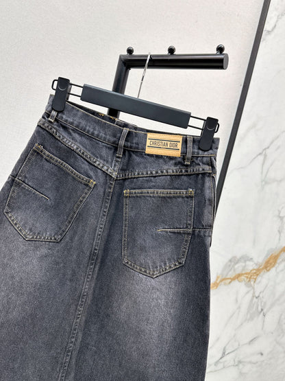 CD 25fw denim skirt