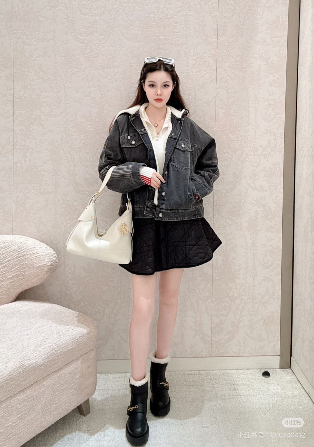 CD 25fw denim jacket