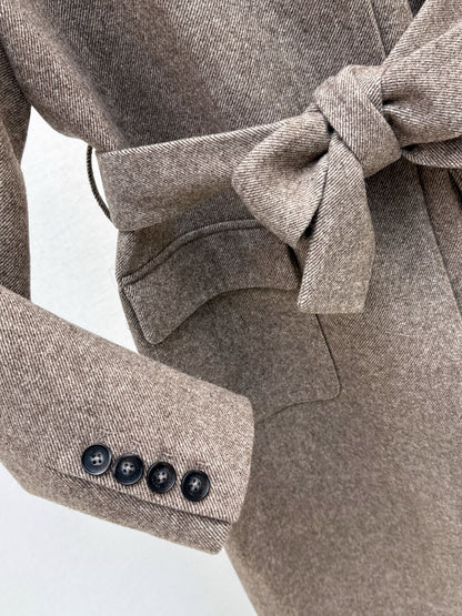 Brune 25fw woolen coat