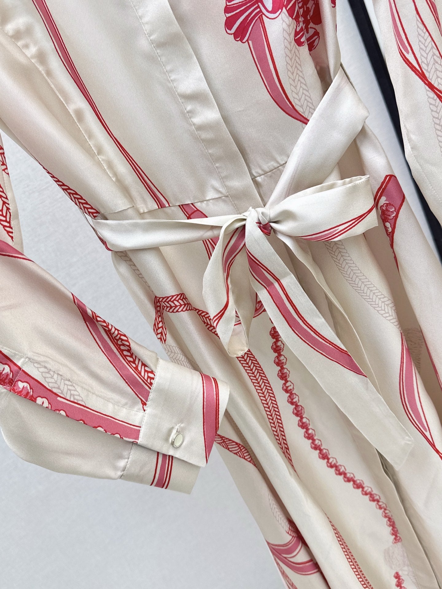 Herm 25fw silk dress