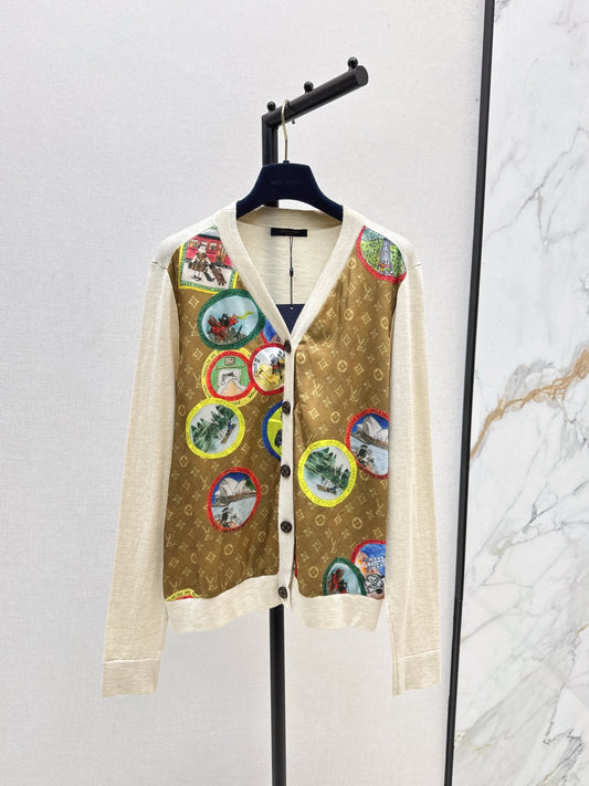 Louis 25fw knitted cardigan