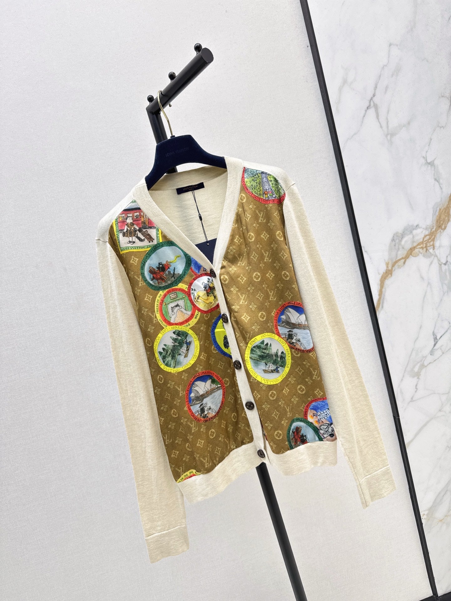 Louis 25fw knitted cardigan