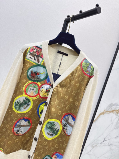 Louis 25fw knitted cardigan